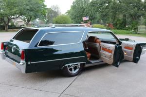 Cadillac DeVille 9-passenger Station Wagon by WISCO 1969 года 